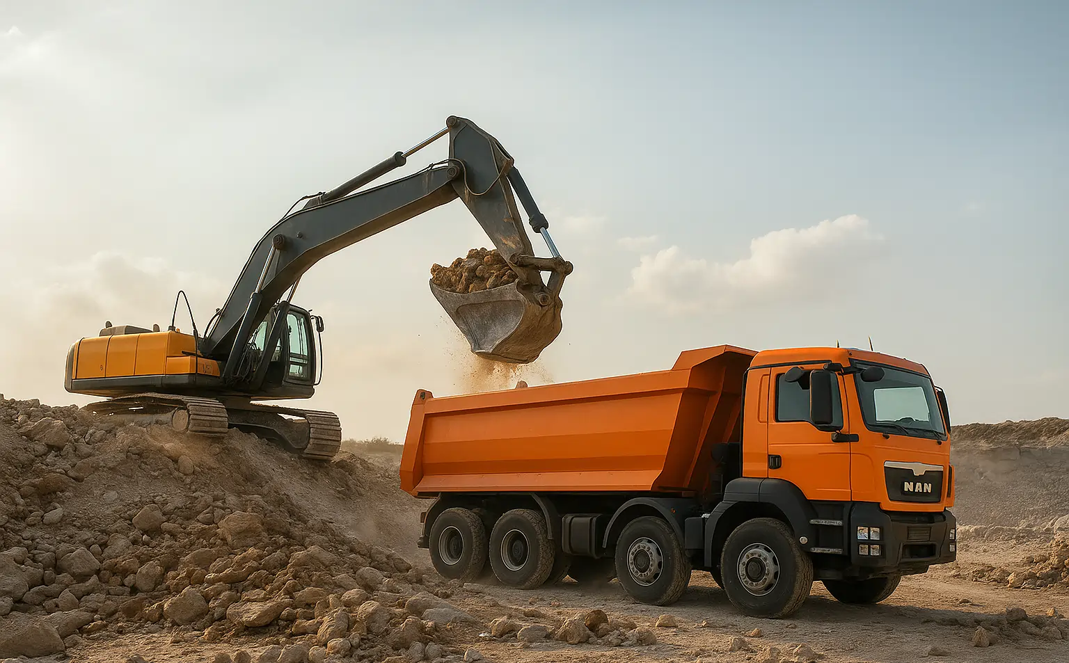 Camion 8x4 Maroc